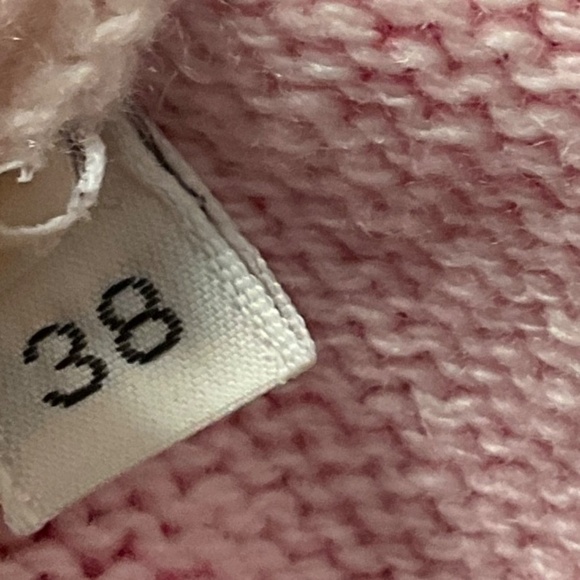 LAMBERTO LOSANI FUCHSIA CASHMERE KNIT PULLOVER SWEATER - Picture 5 of 7